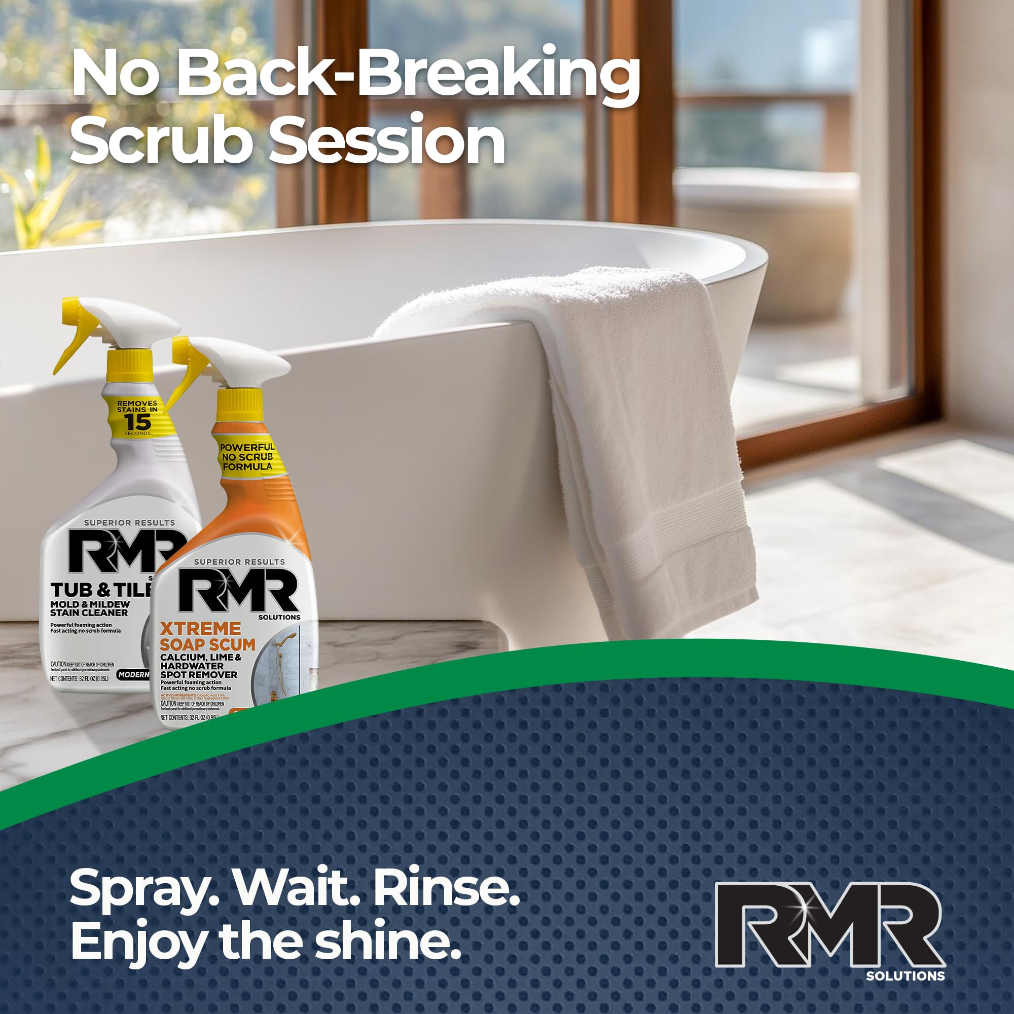 Veteran-owned U S brand bathroom cleaners