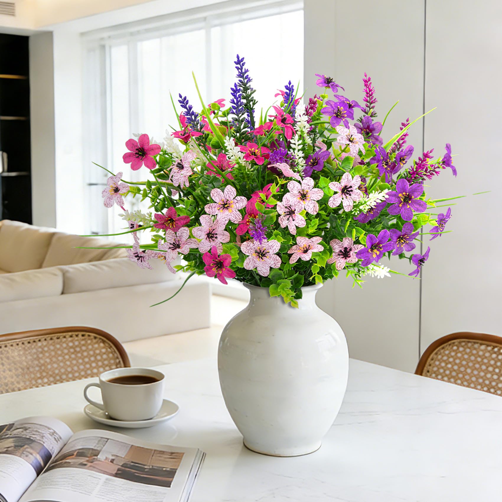 UV resistant artificial flowers for outdoors by Roberly