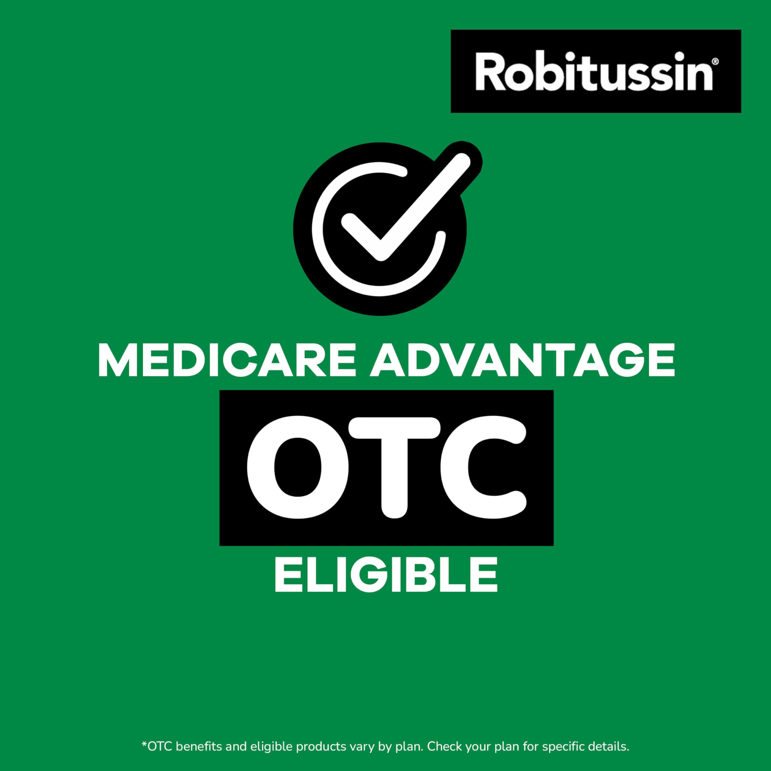 Two bottle pack label for Robitussin DM