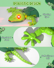 RC gecko set including remote, USB cable and manual