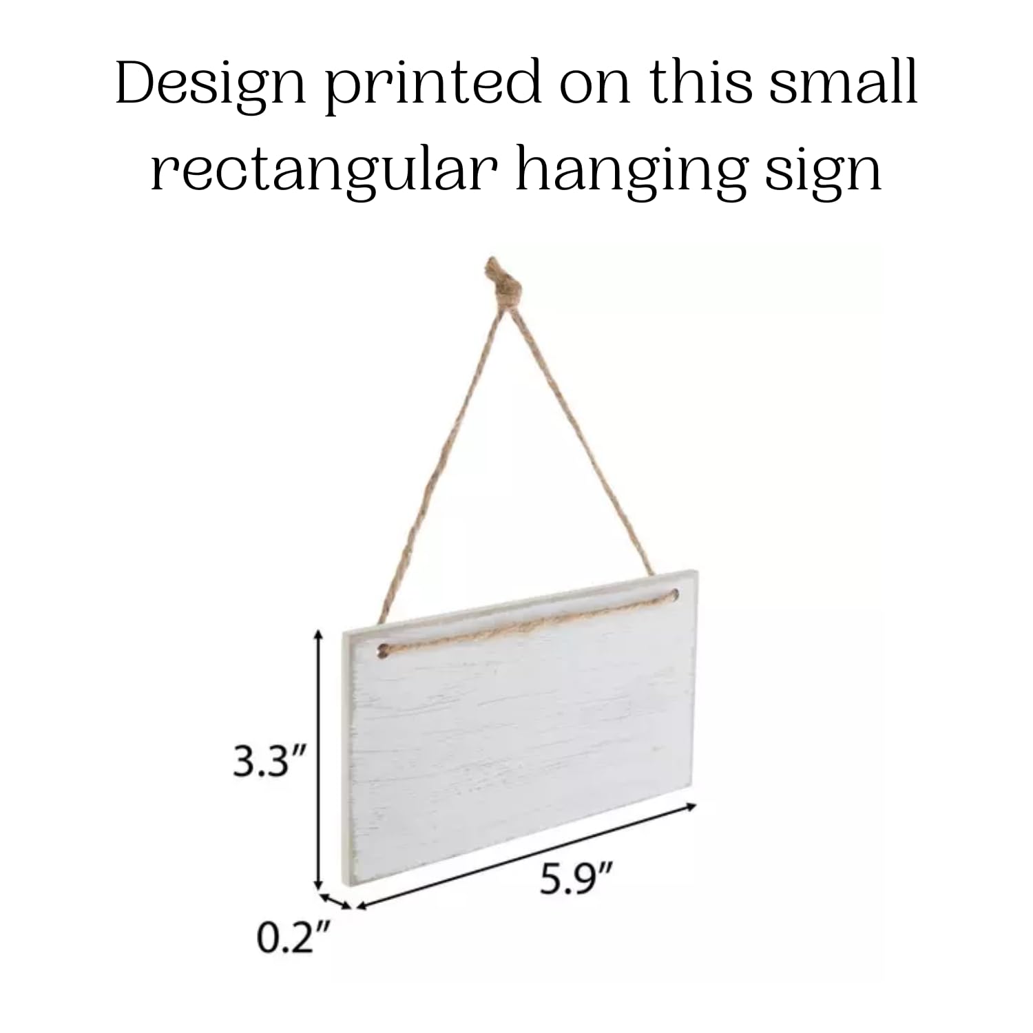 Rock Paper Scissors Throat Punch I Win Hanging Sign small desk decor gag gift