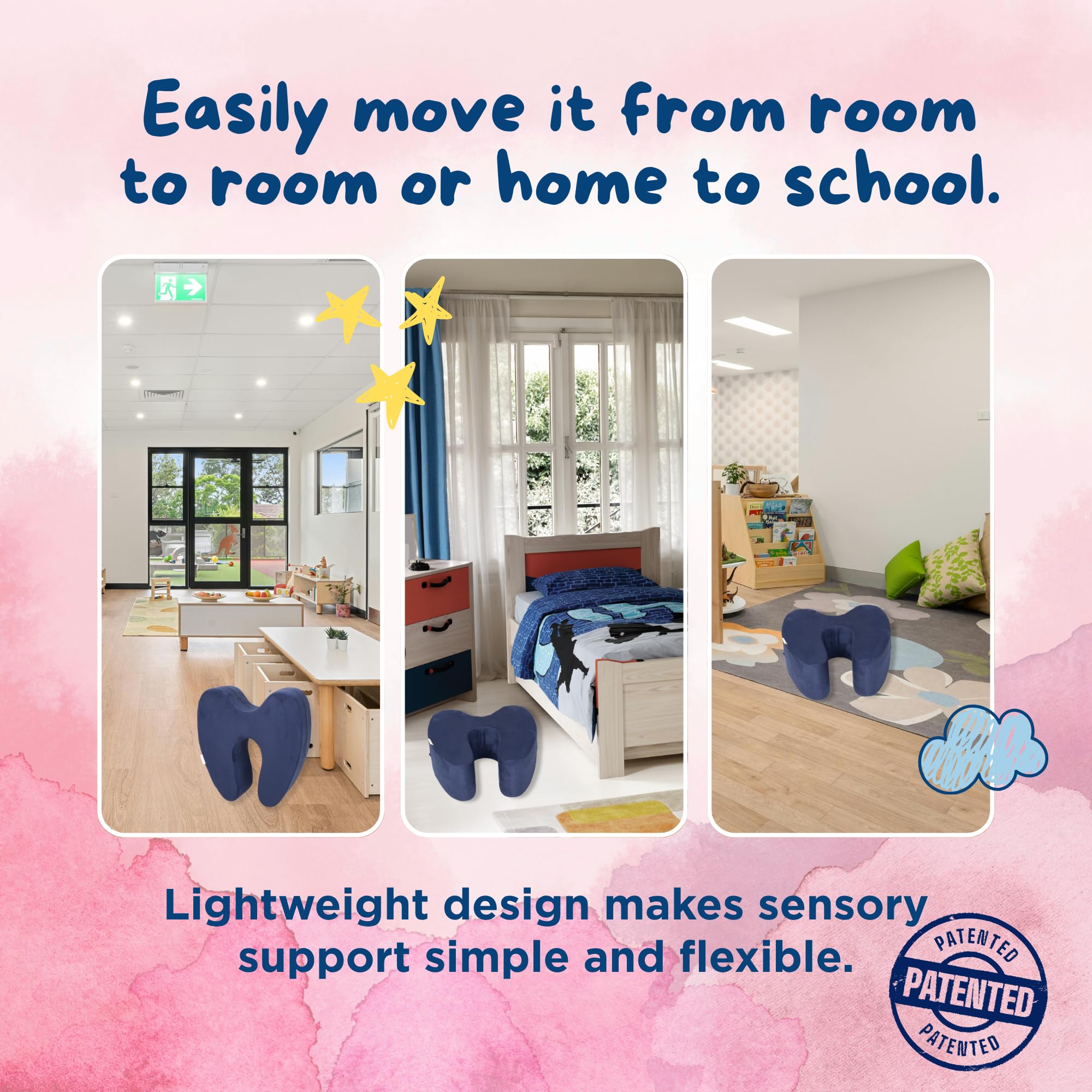 Removable fabric cover that is machine washable