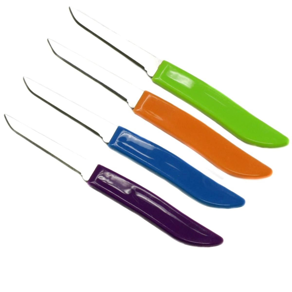 Rocky Mountain Goods pairing knife set of 4 with colorful blades