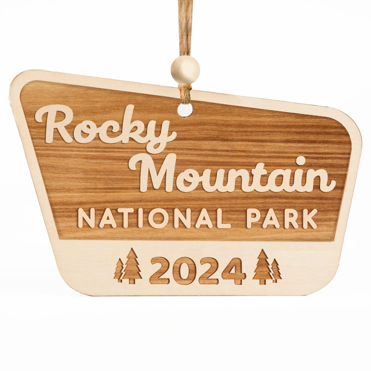 Rocky Mountain National Park ornament wooden keepsake