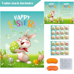 Large high gloss Easter game poster 21.5 x 27.5 inches