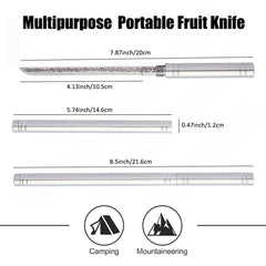 Roczipeng 4-13-inch all-steel fruit knife with sheath