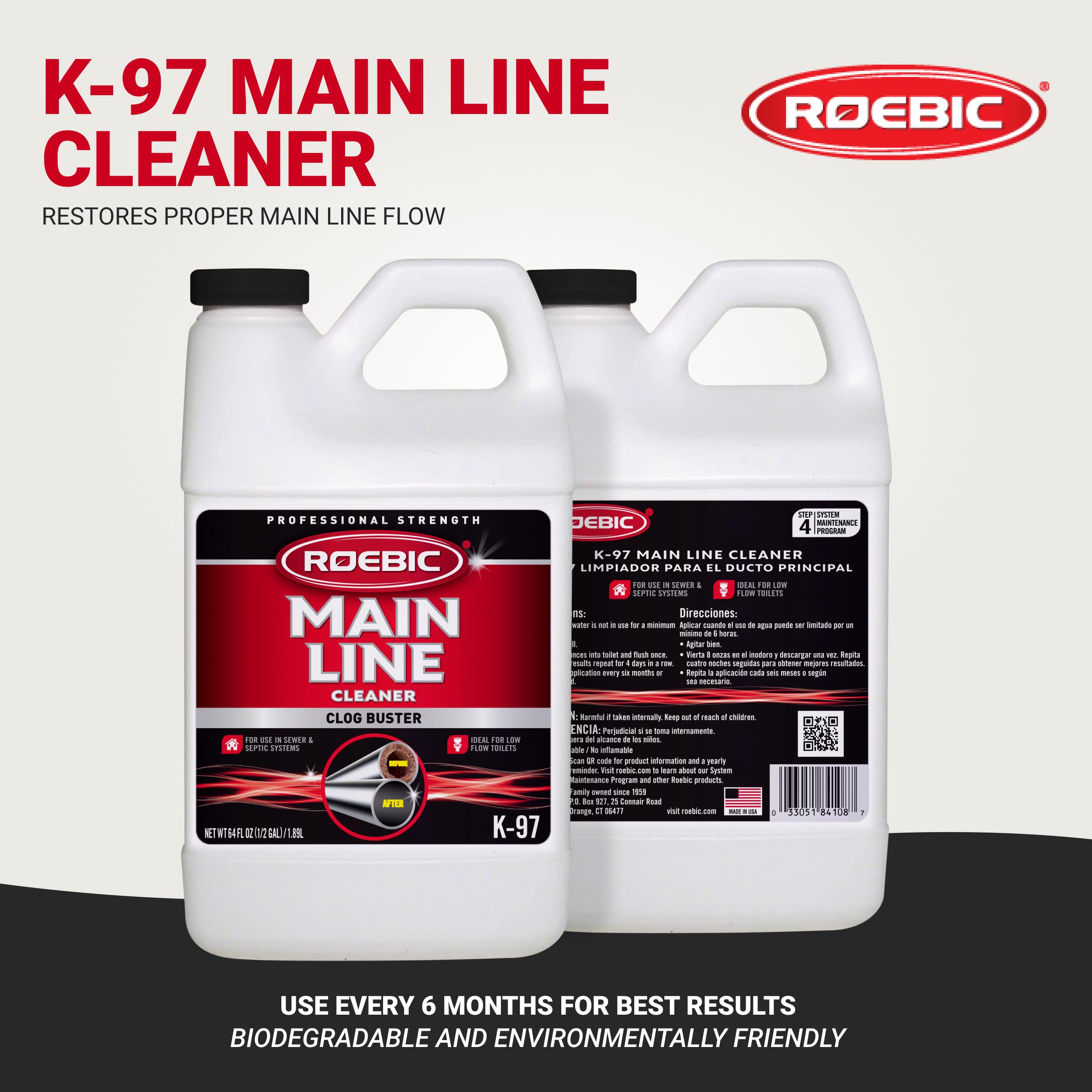 Roebic K-97-H-3 64 Ounces container
