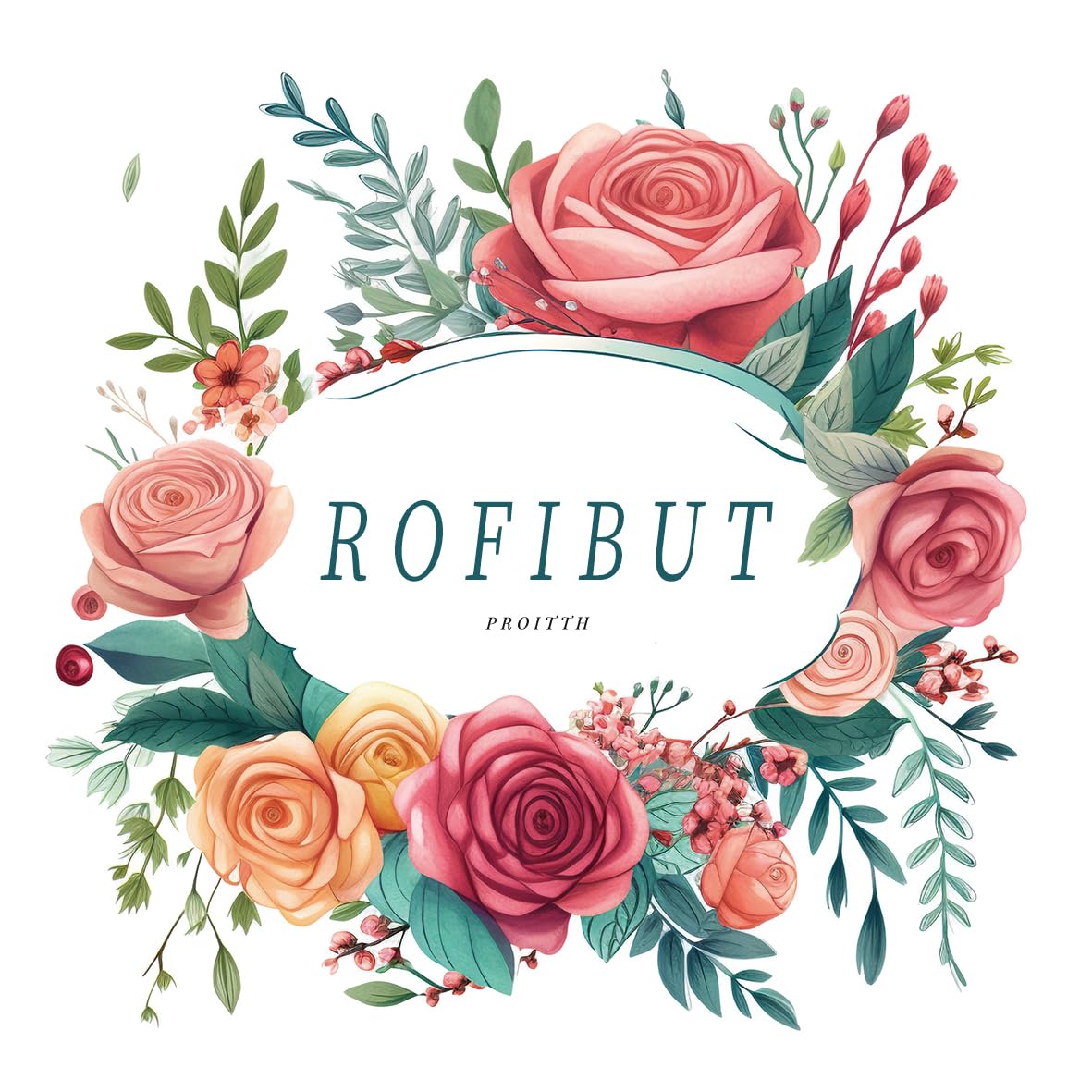 ROFIBUT nail art accessories alphabet charms