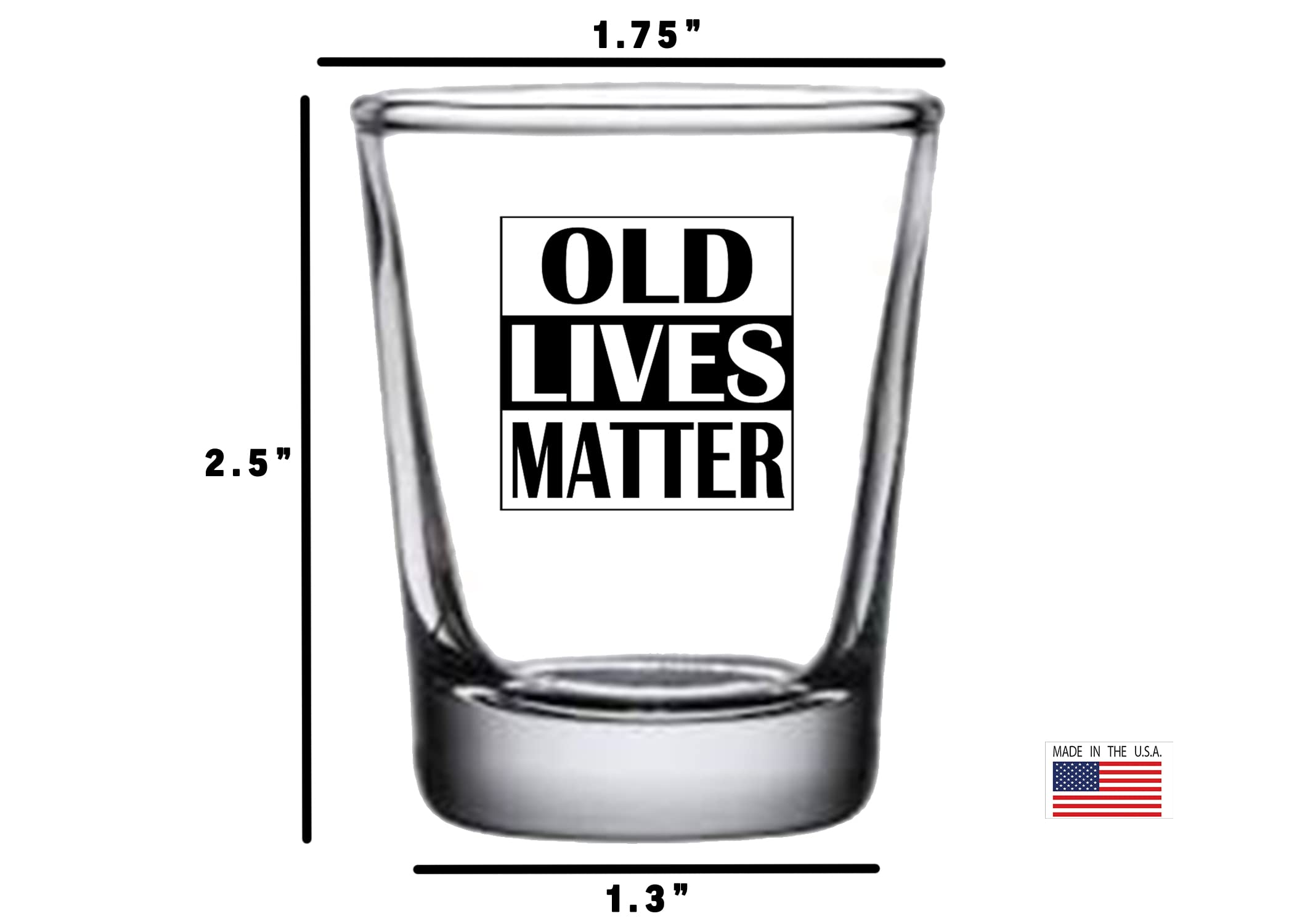 Shot glass suitable for whiskey vodka tequila and more by Rogue River Tactical