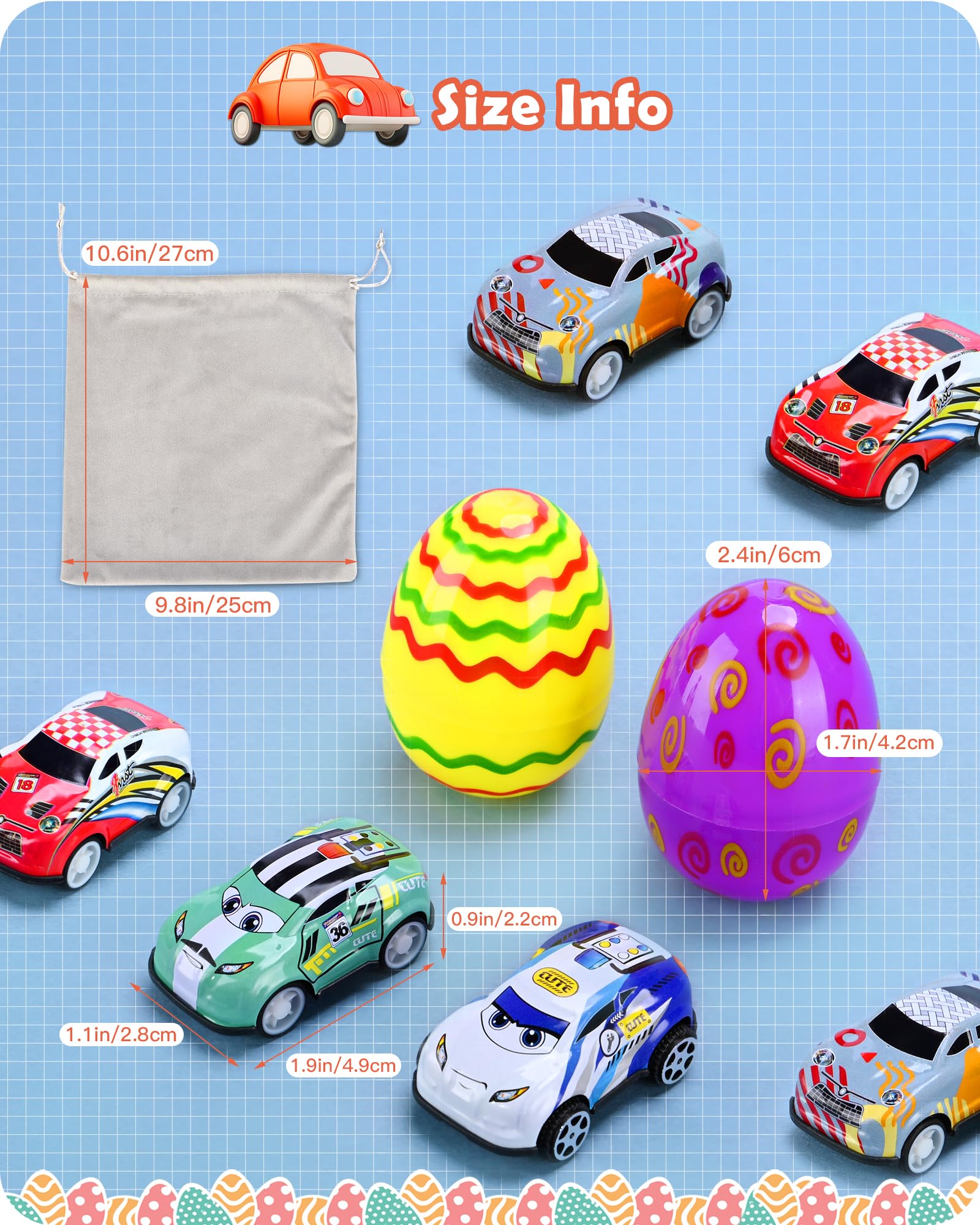 Great for Easter egg hunts classroom prizes and party favors