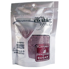 Rokz Pomegranate Cocktail Sugar 5 Ounce resealable package