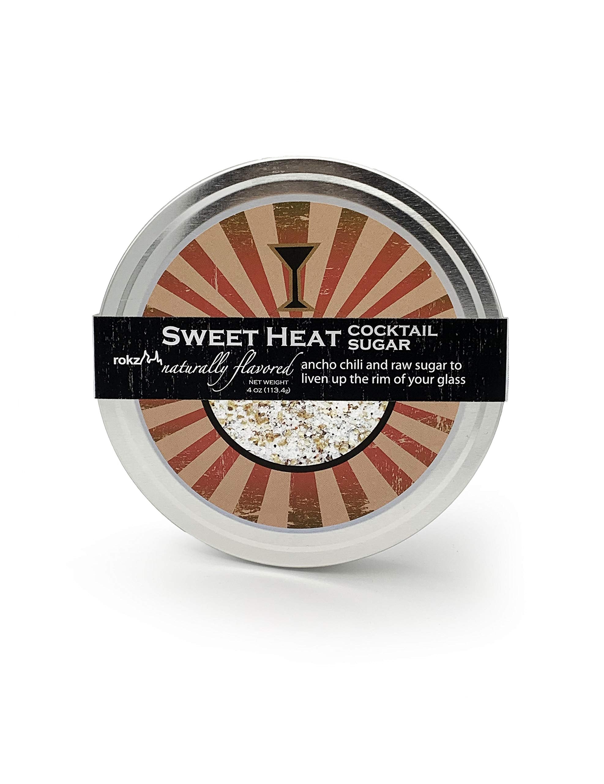 rokz Sweet Heat Cocktail Sugar Rimmerz 4 ounce packaging