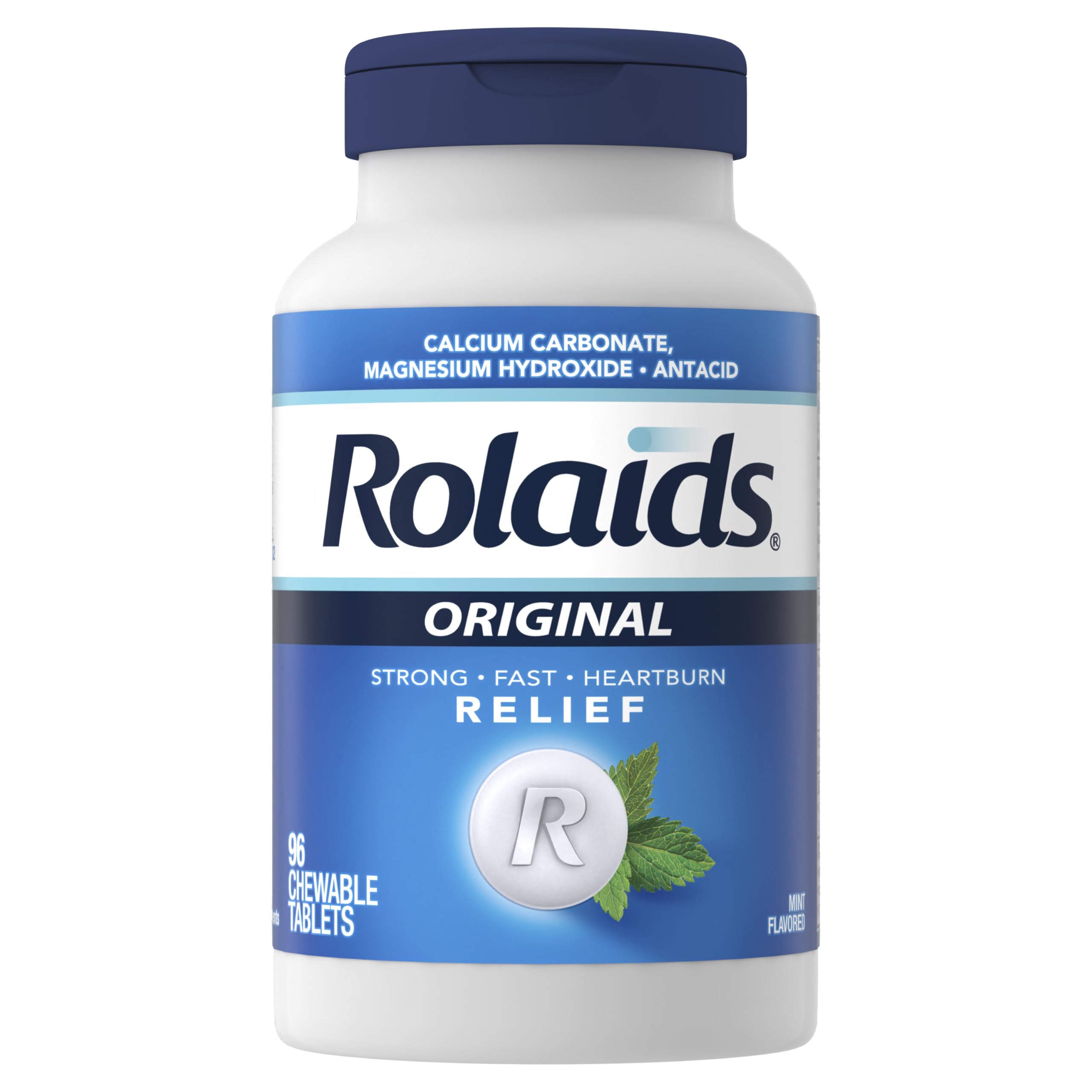 Rolaids mint flavor tablets close up