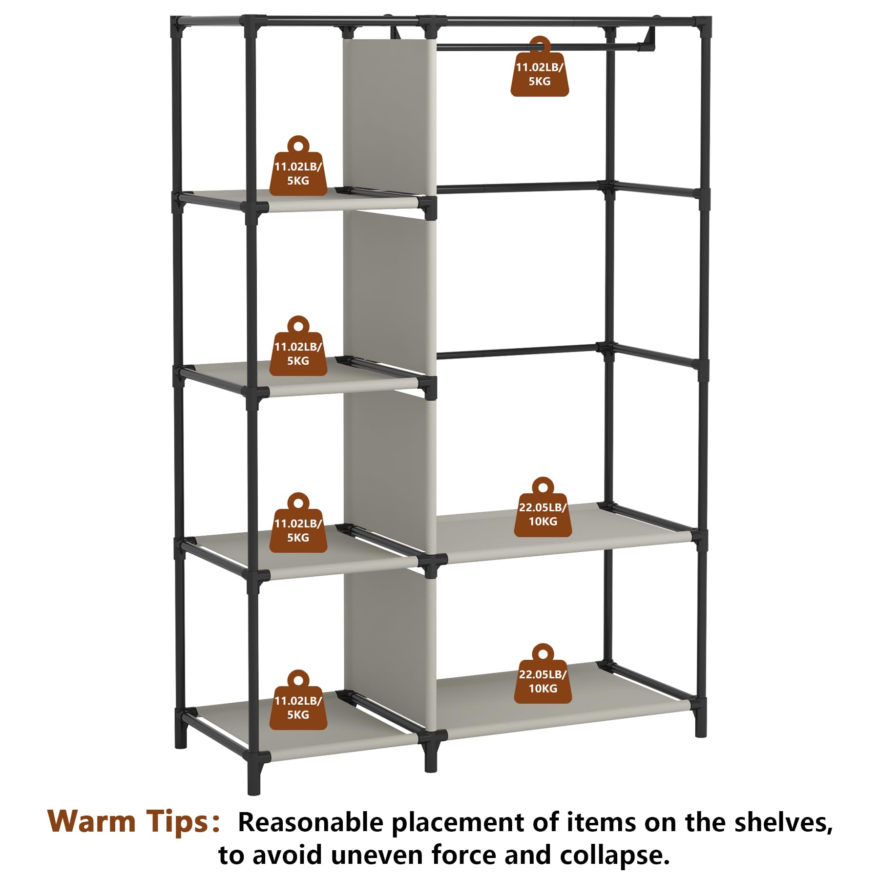 Care tips avoid direct sunlight and secure metal rods for stability
