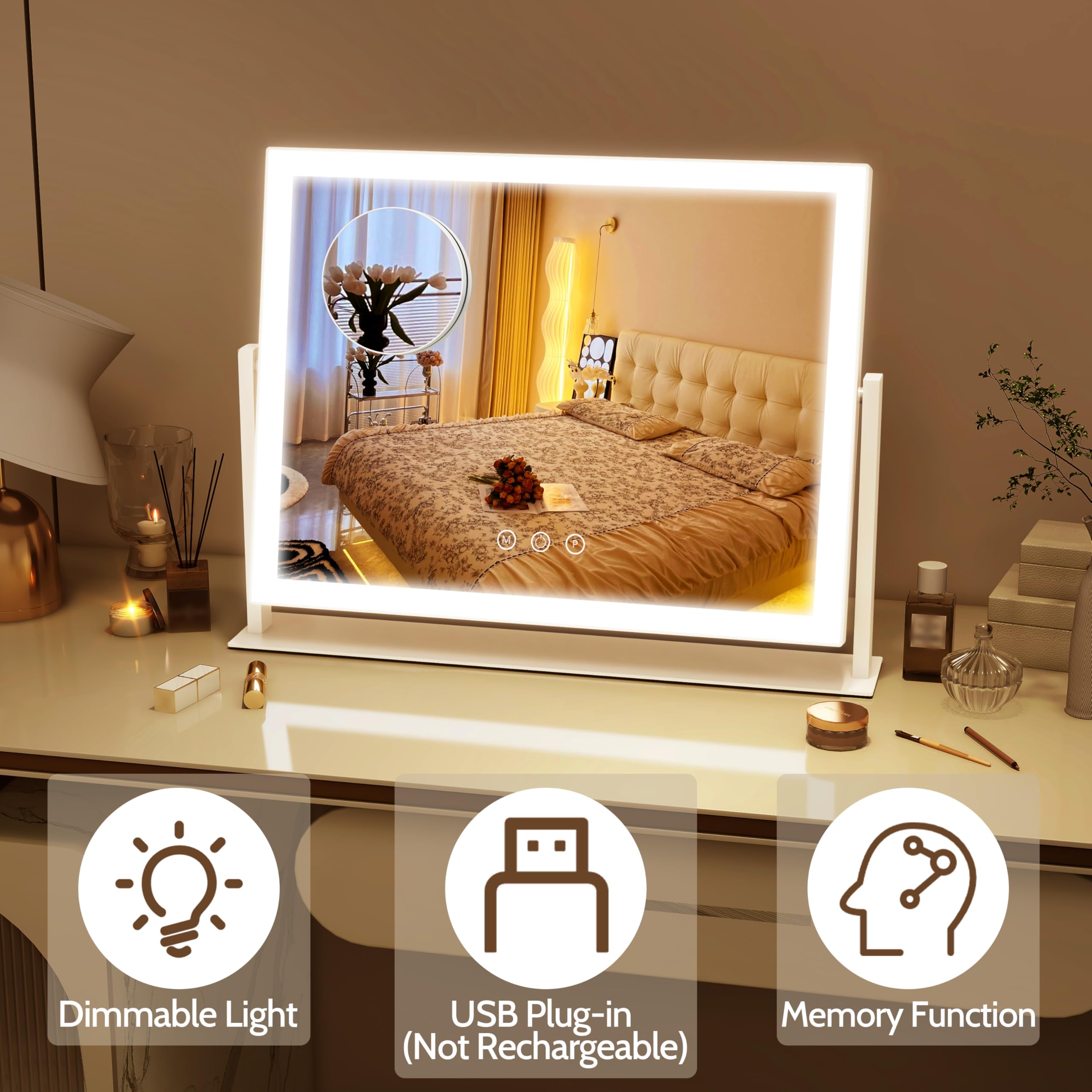 Energy efficient LED lighting with anti-yellowing technology