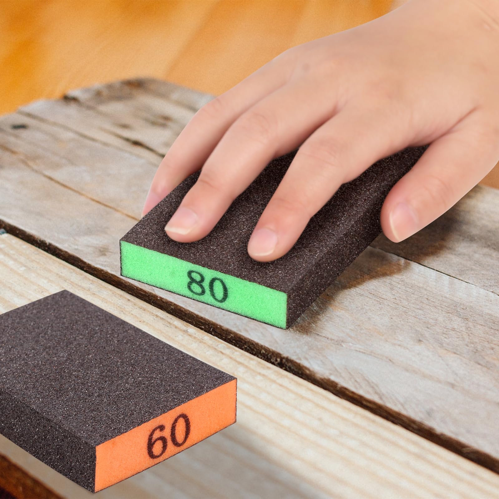 Versatile sanding blocks for drywall metal and wood projects