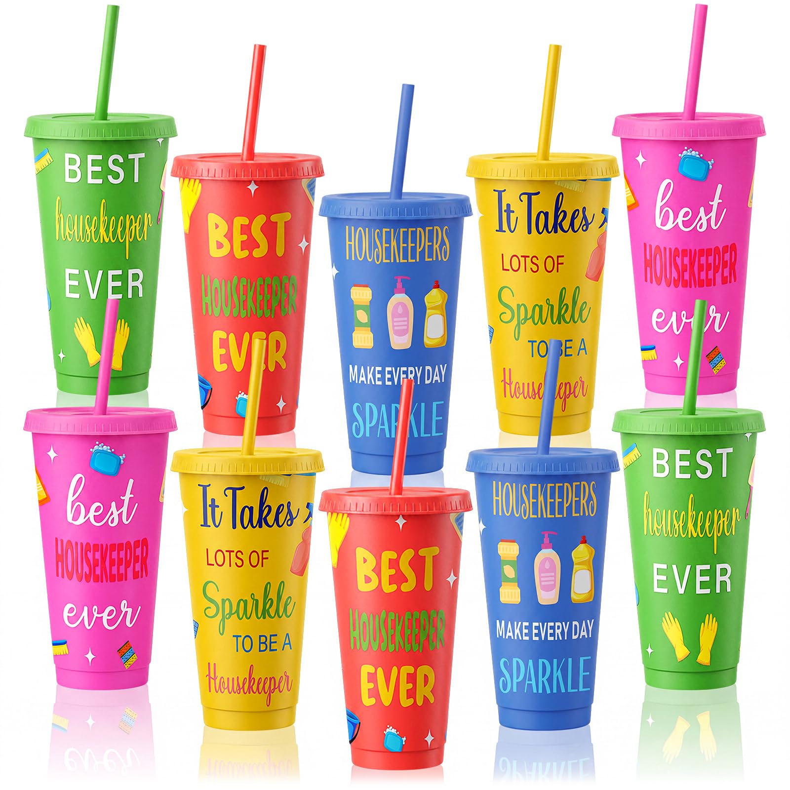 Hotel and office use Romooa housekeeping cups bulk packaging