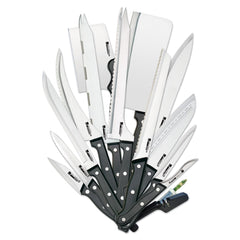 Ronco 20 Piece Knife Set with high-carbon stainless steel blades