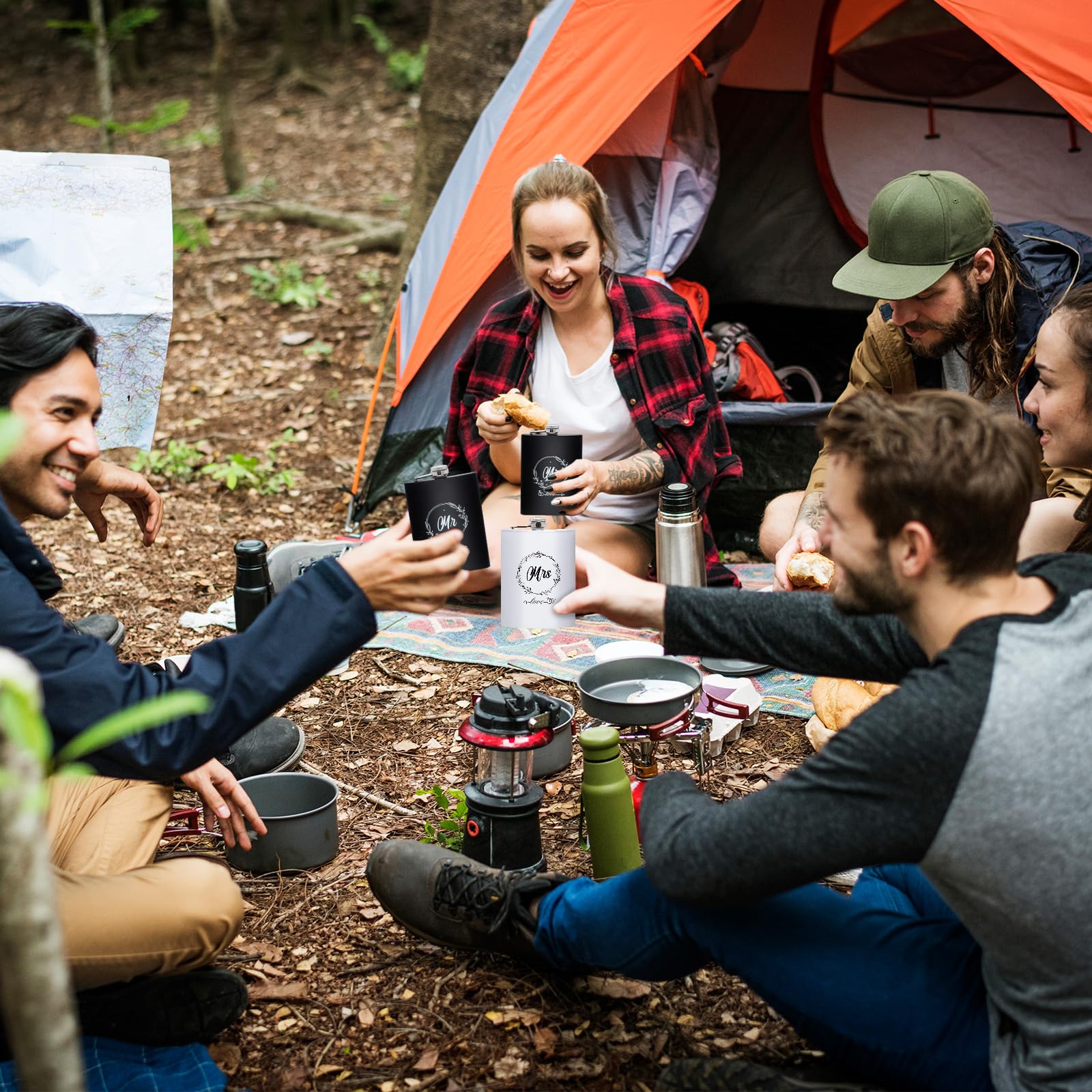 On-the-go liquor container for travel and events