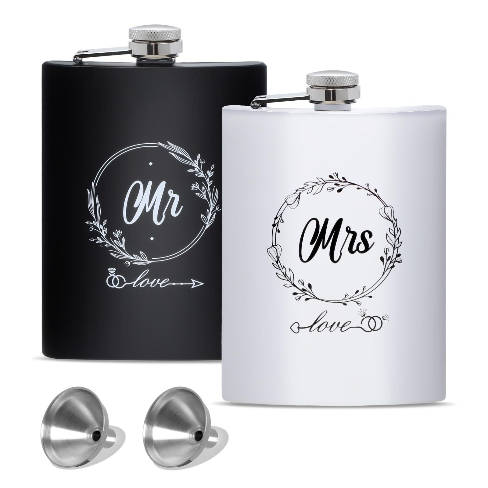 RONRONS Mr pocket flask 250 ml with funnel
