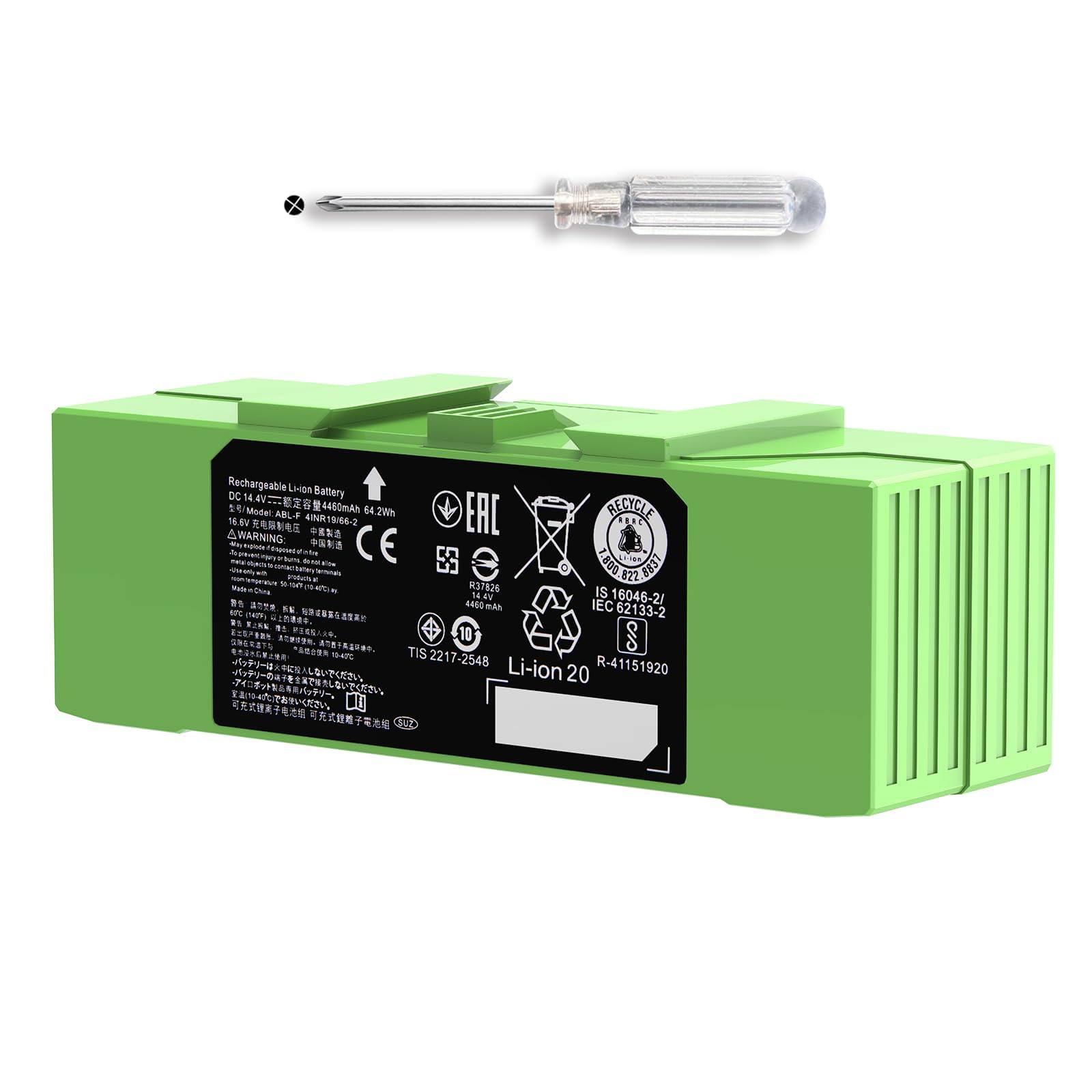 roomba battery abl-f replacement product image
