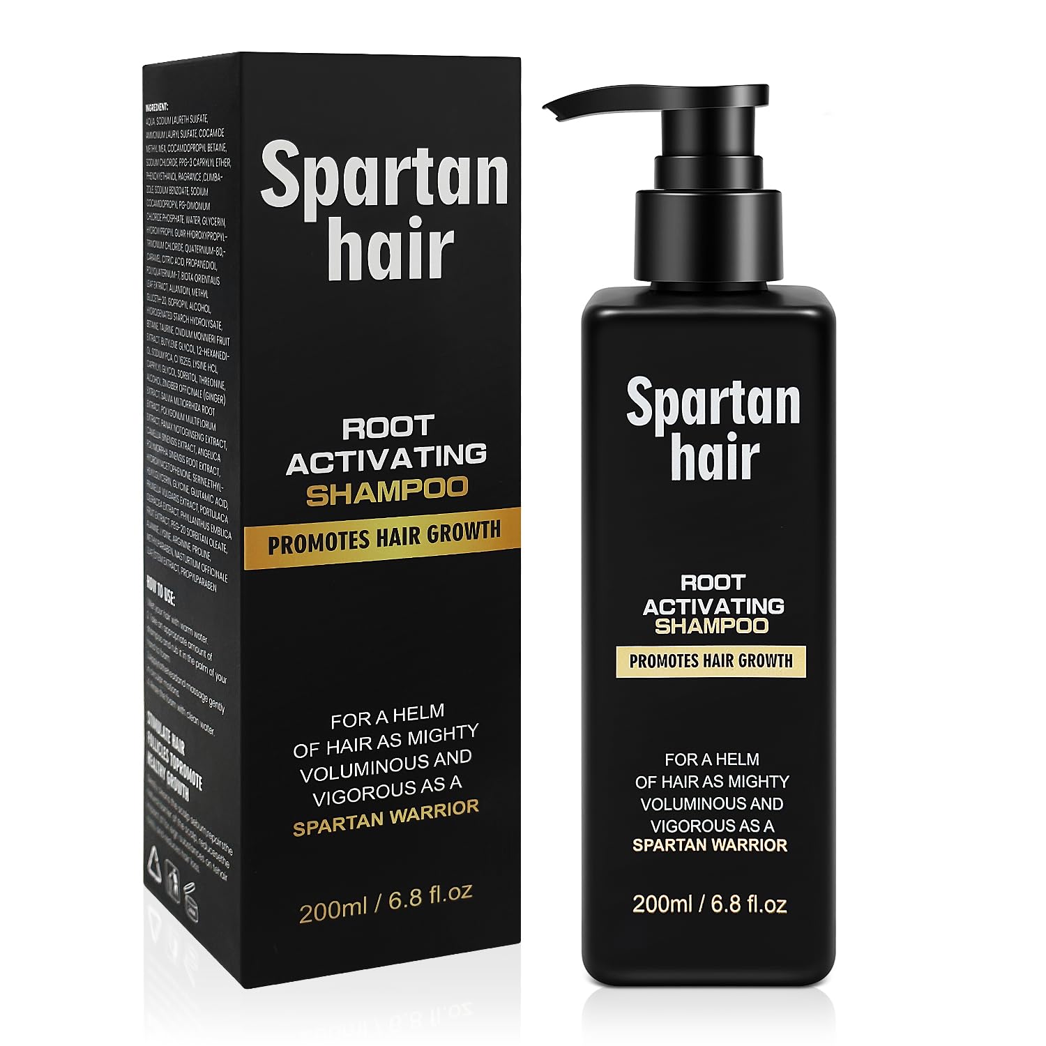 Root Activator Shampoo bottle Men 200ml