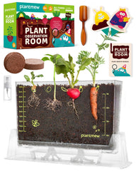 Root Viewer Kit for Kids overall with 6 seed varieties
