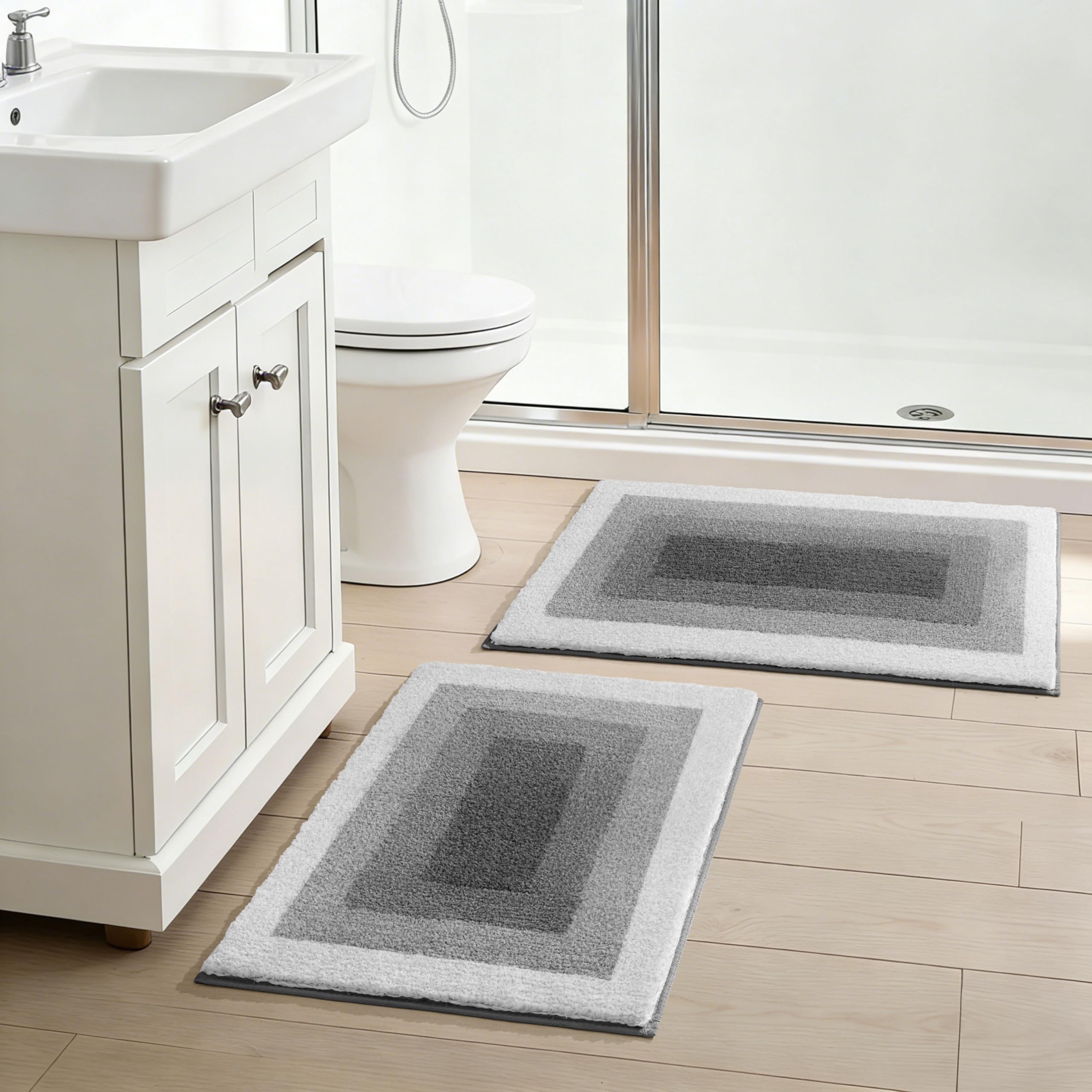 RORA 18x24 bathroom rug multipurpose decor