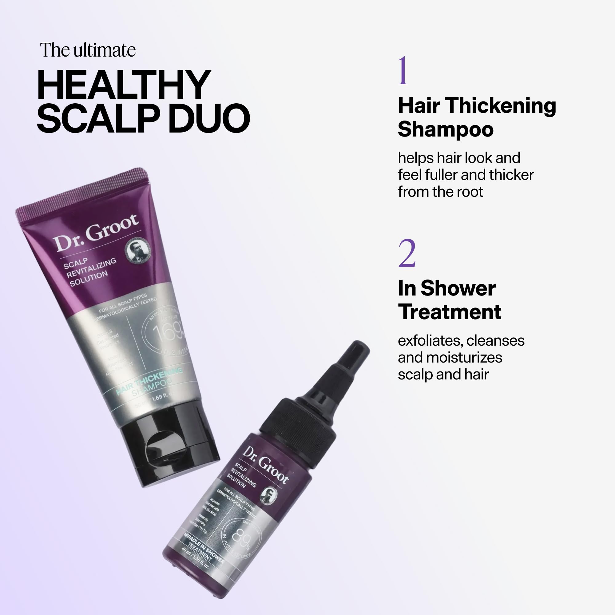 Biotin prebiotics rosemary oil shampoo ingredients label