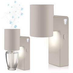 ROSEX 2 Pcs wall fragrance plug khaki with night light
