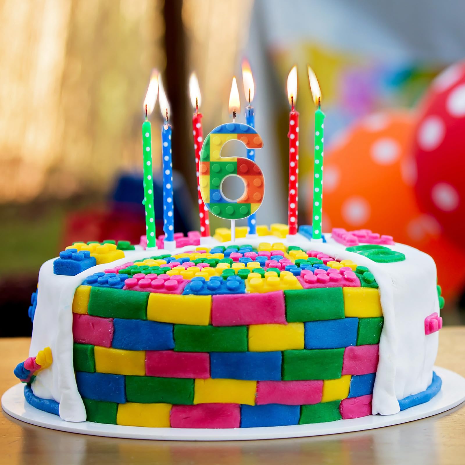 Safe paraffin material birthday candle for cakes by Rossesay