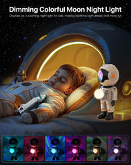 Adjustable magnetic head for nebula projection on Rossetta device