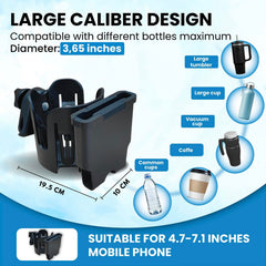 360 rotatable clamp with silicone protection