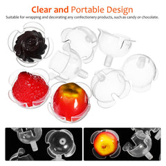 round chocolate box holder transparent packaging image