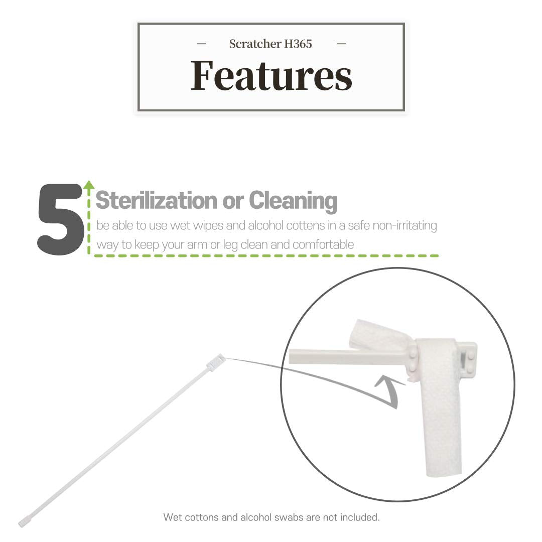 Cast care tool for itchy casts image