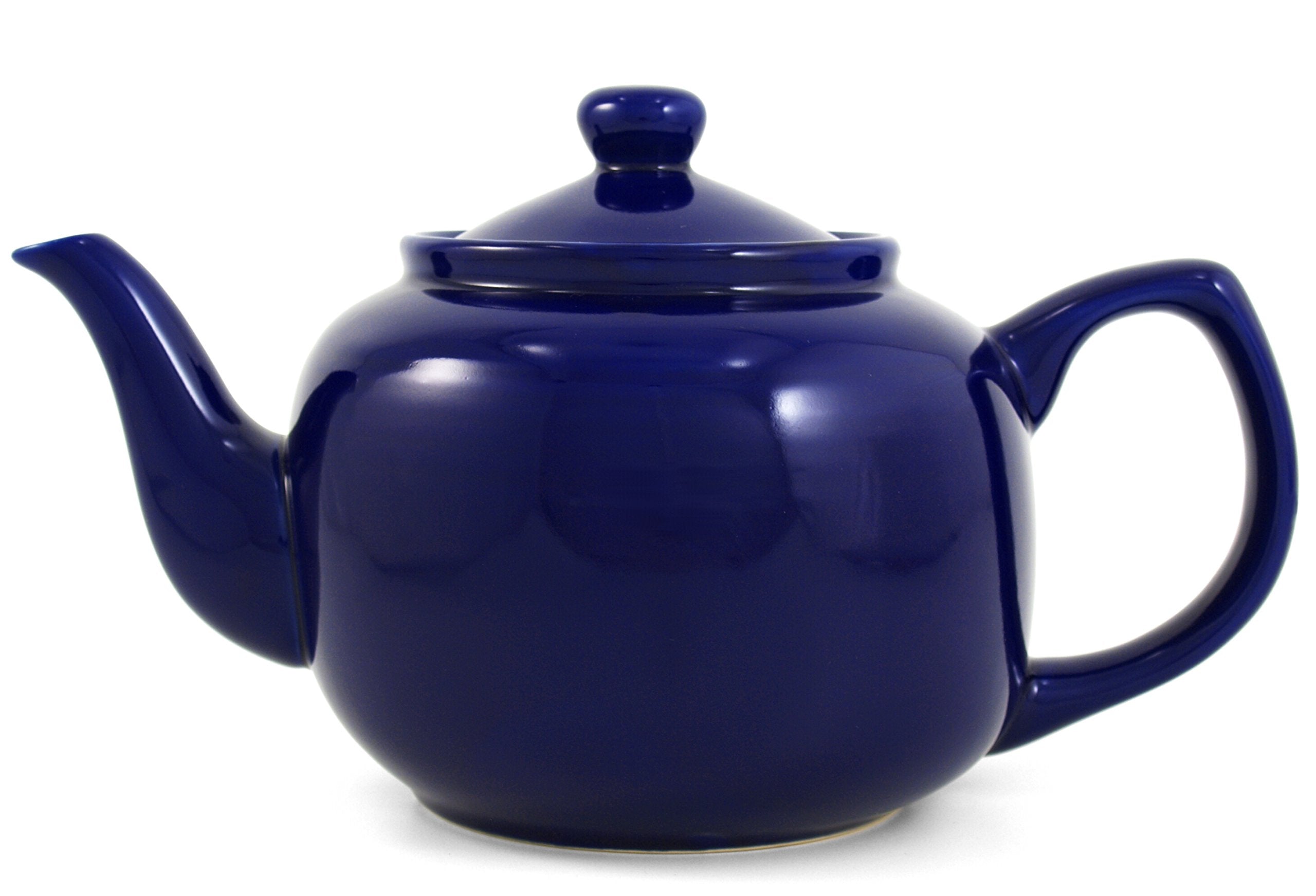 Royal Blue Classic 6 Cup Ceramic Teapot 39 oz capacity