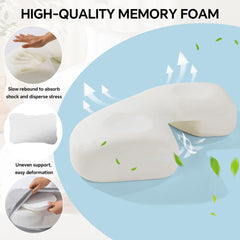 royalay adjustable height pillow with pads