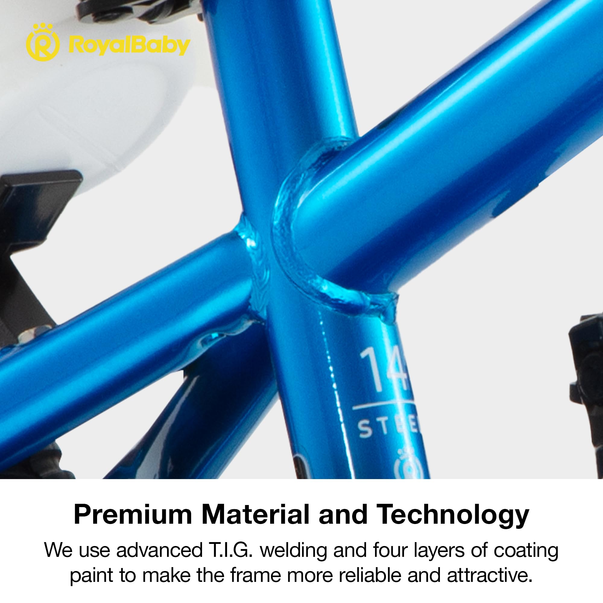 2.4 inch tires on RoyalBaby Freestyle bike