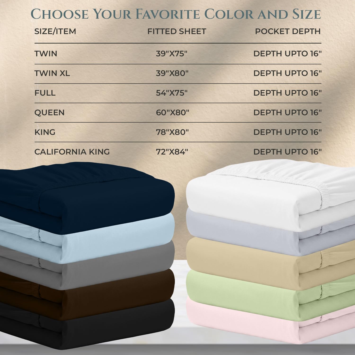 Royale Linens 400TC cotton fitted sheet 54x75 silver