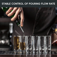 Pour spout with rubber dust cap
