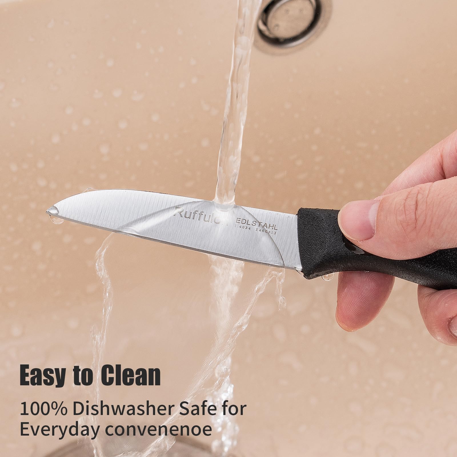 Ruffulon paring knife ideal for home and professional kitchens