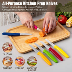 Ruffulon PP handle ergonomic paring knife image