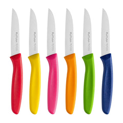 Ruffulon stainless steel paring knife set 6 pieces product image