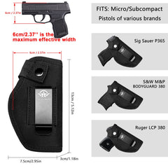 Ruger LCP MAX holster compatibility for concealed carry