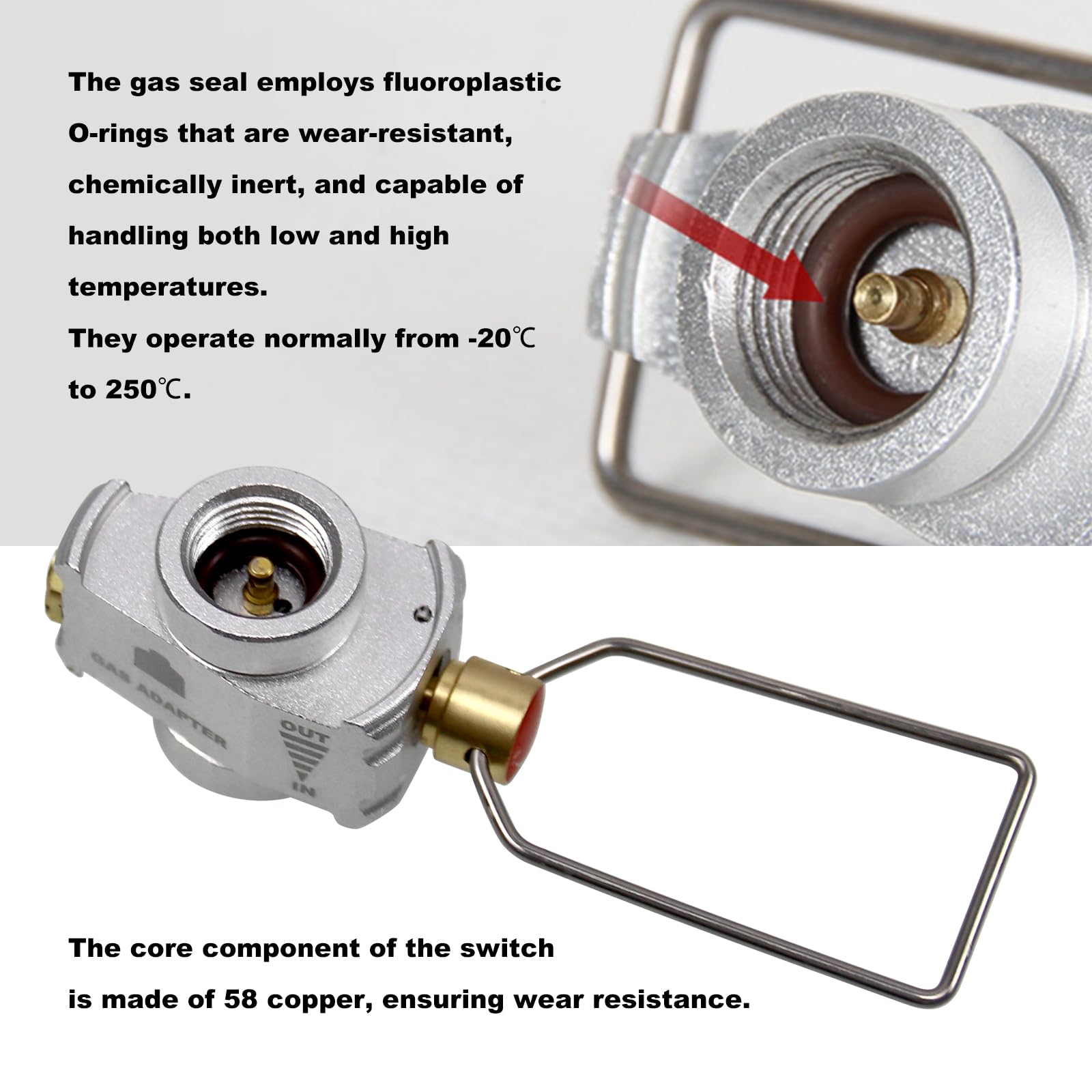 Foldable lightweight adapter for outdoor use