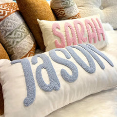 Hidden zipper on breathable white cotton pillowcase