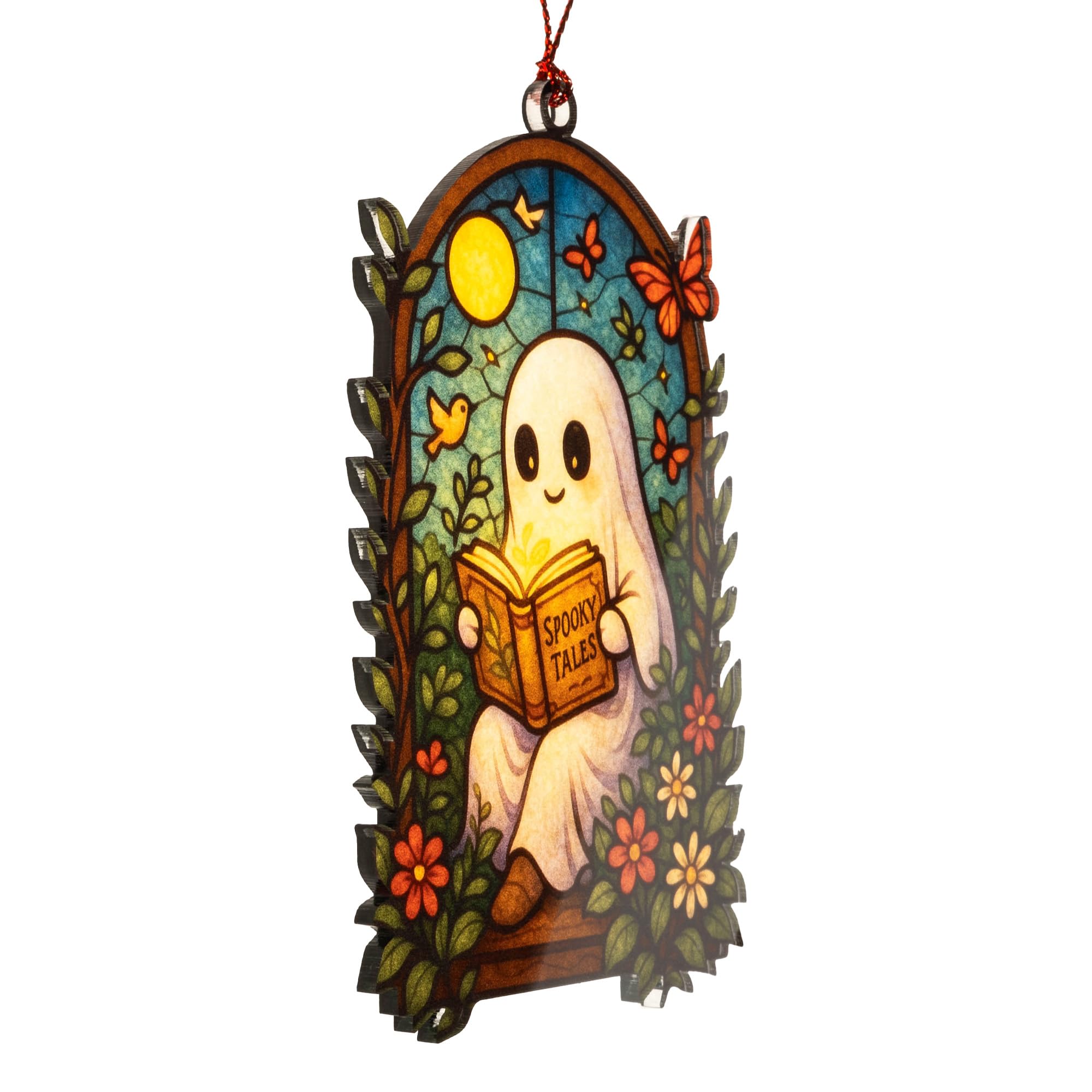 Holiday ornament ready to gift by RUSATEN with story card