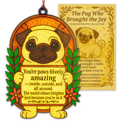 Rusaten Suncatcher Ornament premium acrylic display in window