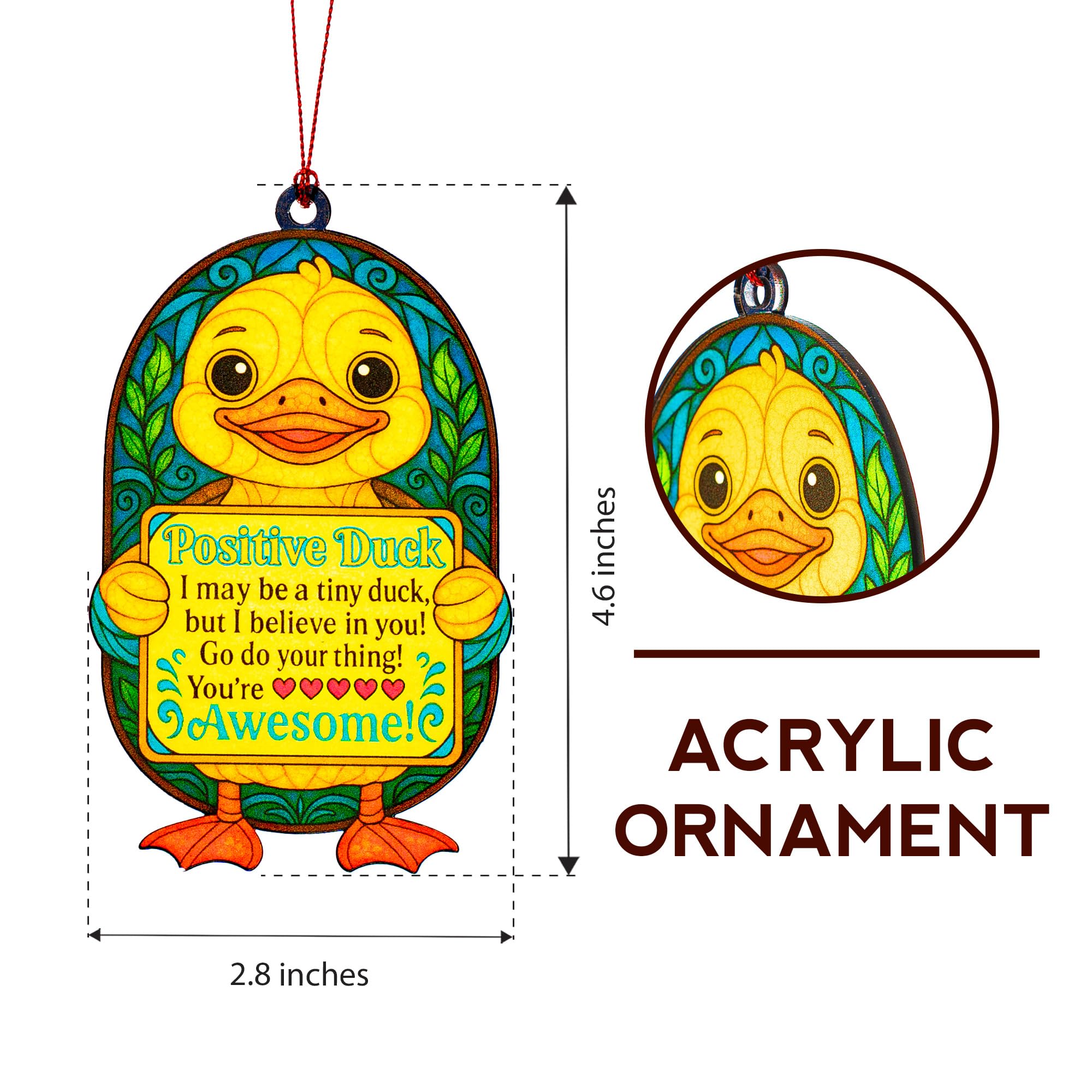 Gift-ready suncatcher with kraft envelope and story card