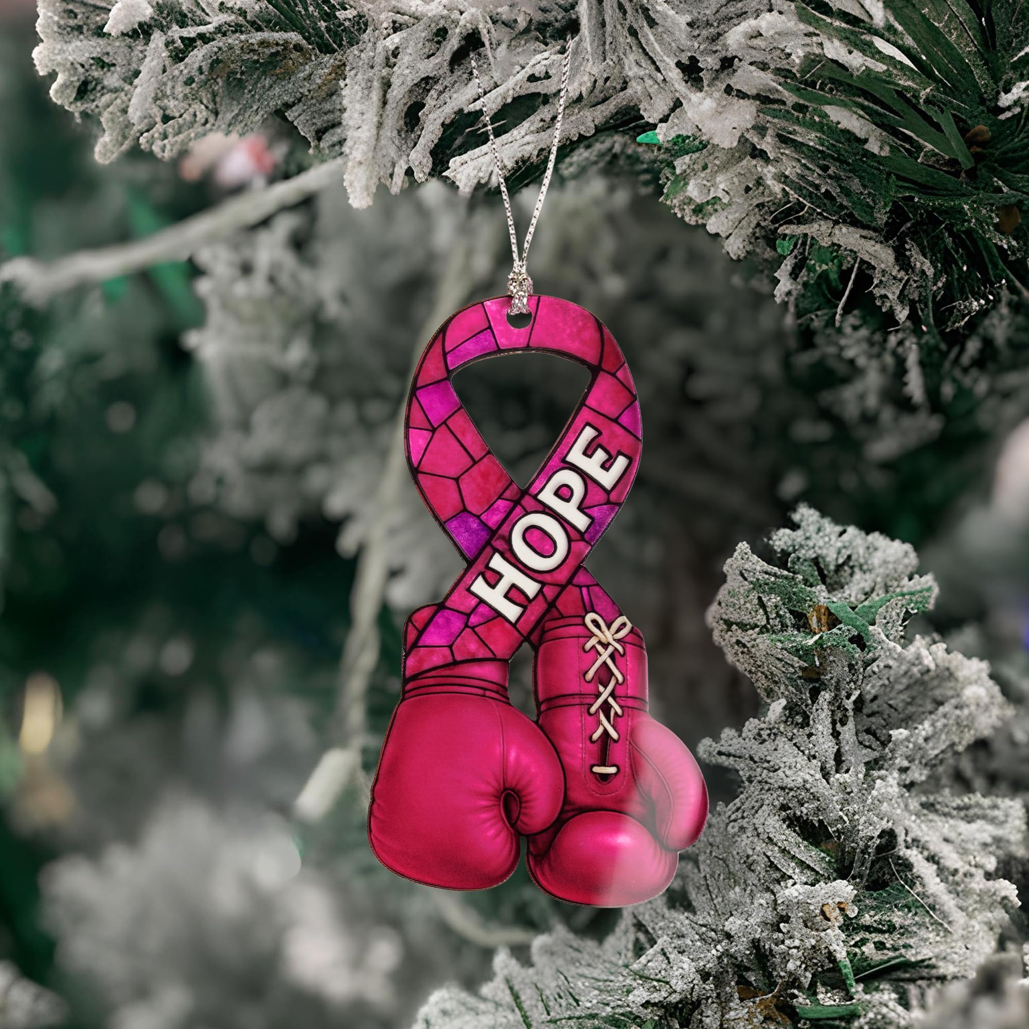 Gift-ready RUSATEN ornament for women's holiday decor